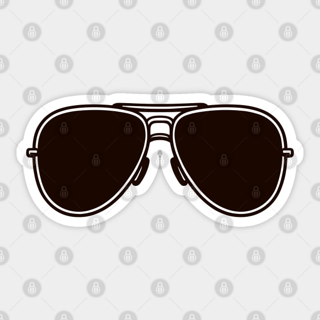 Aviator Sunglasses Sticker by KayBee Gift Shop